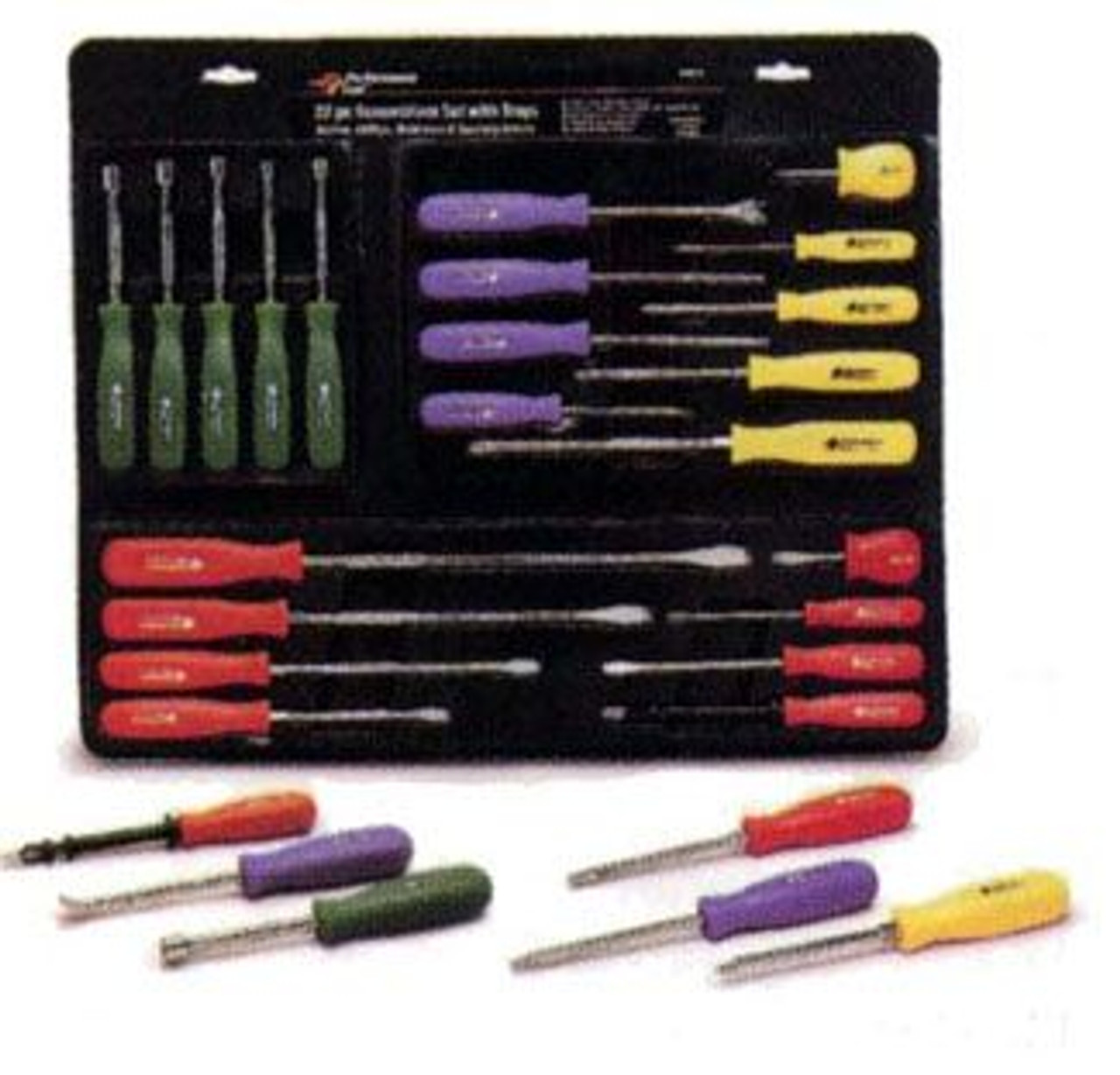 22 PC Screwdriver Set with Trays