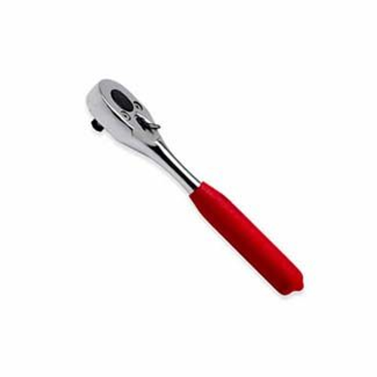 1/4 in. dr. Reversible Chrome Ratchet w/Rubber Grip
