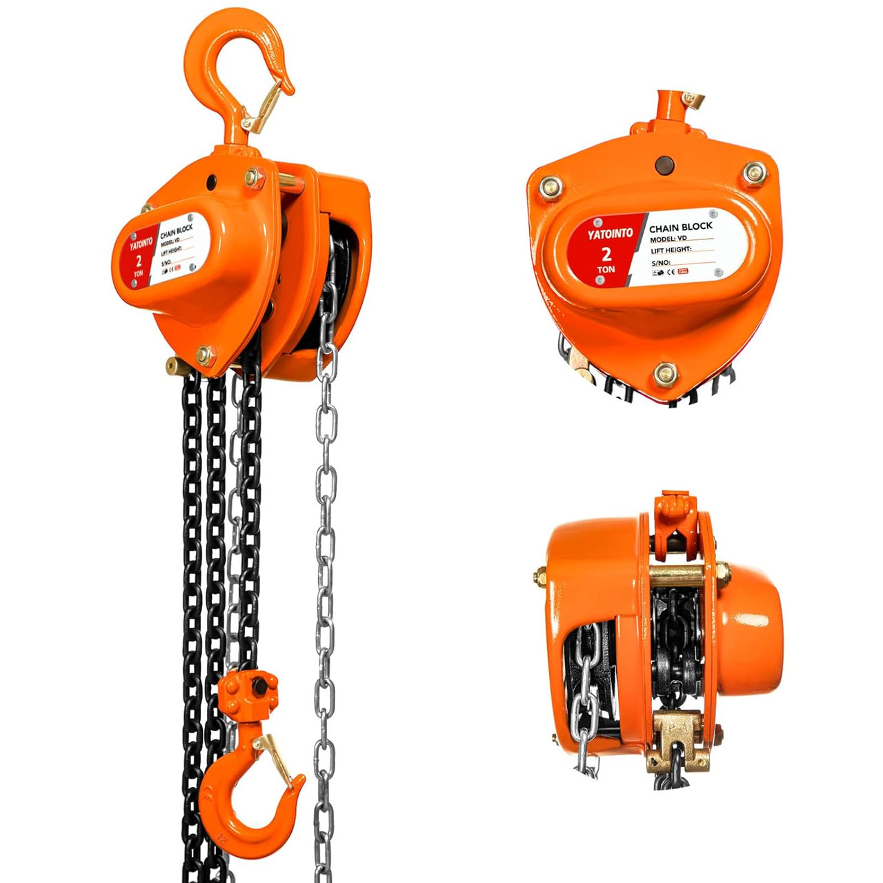 SMH- 3 Ton, 10 FT Lift Chain Hoist, JET101716