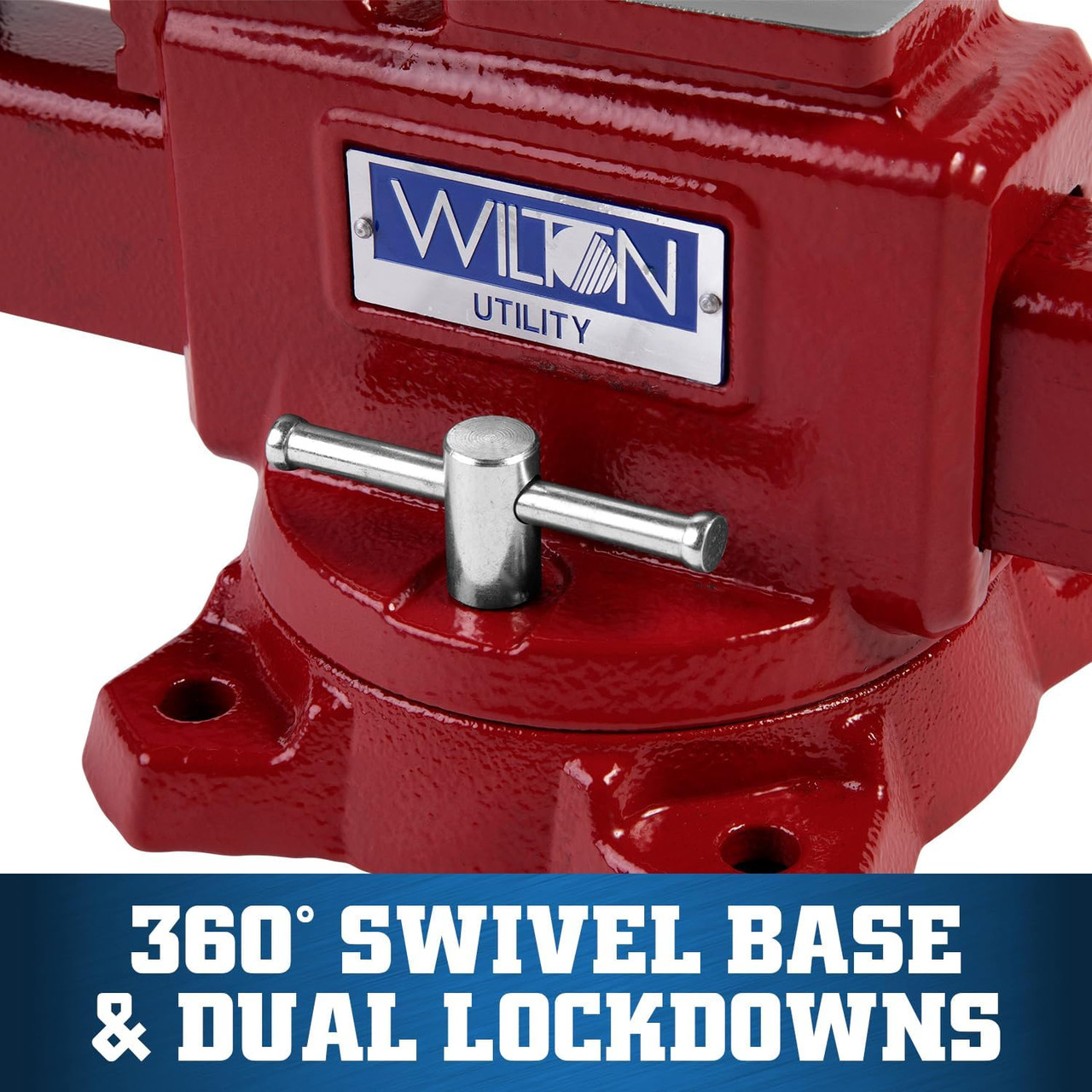 Wilton 5-1/2in. Jaw Width by 5-Inch Opening Utility Workshop Vise