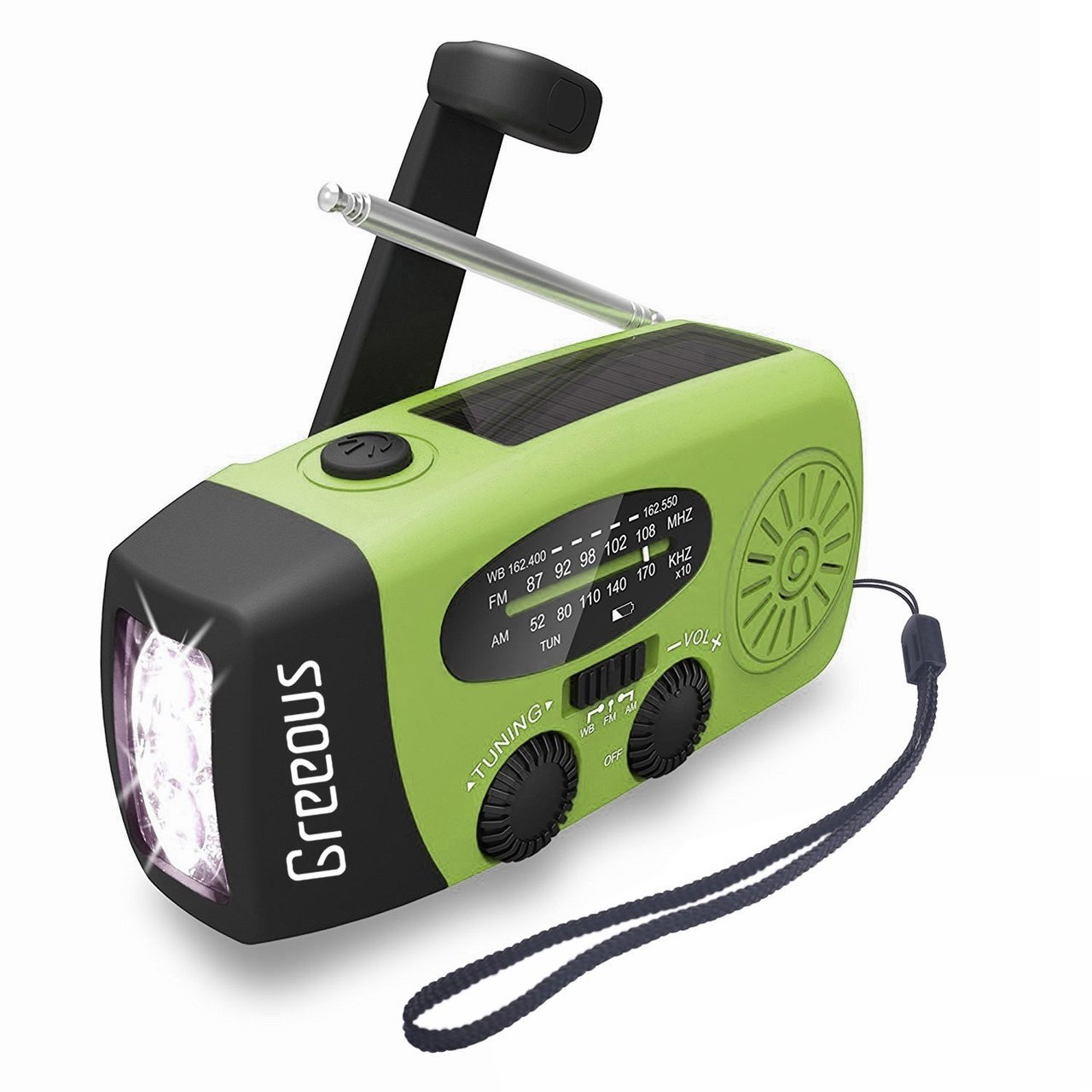 NOAA Emergency Radio [Solar Power/Hand Crank]