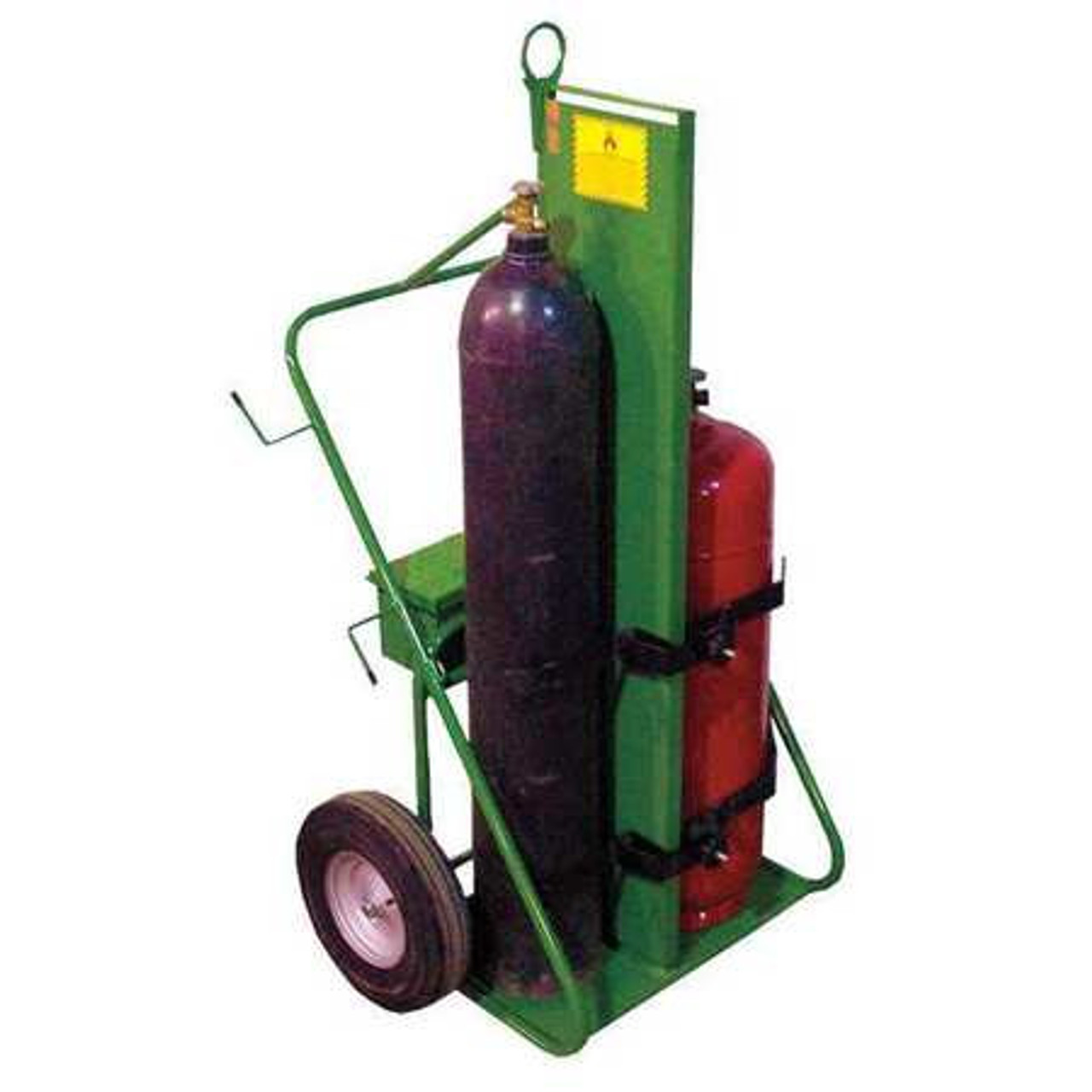 Welding Cart,Twin Cylinder, 780 lb Capacity