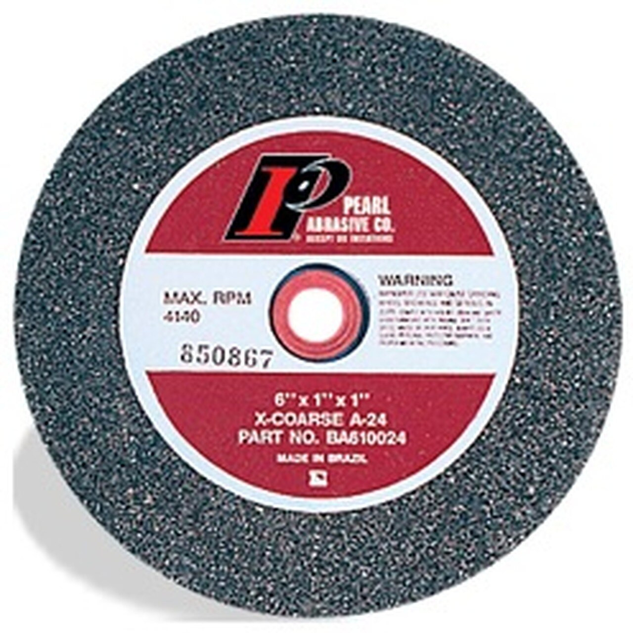 AO Bench Grinding Wheels for Metal, 6" x 3/4" x 1", Type 1 Shape A36