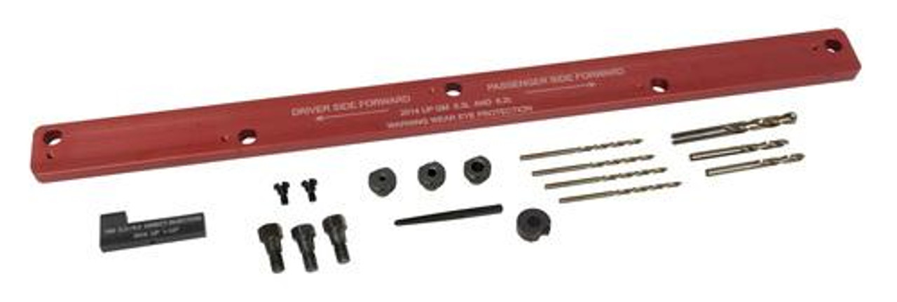 71650 MANIFOLD DRILL TEMPLATE FOR GM ECOTEC3 5.3L & 6.2L