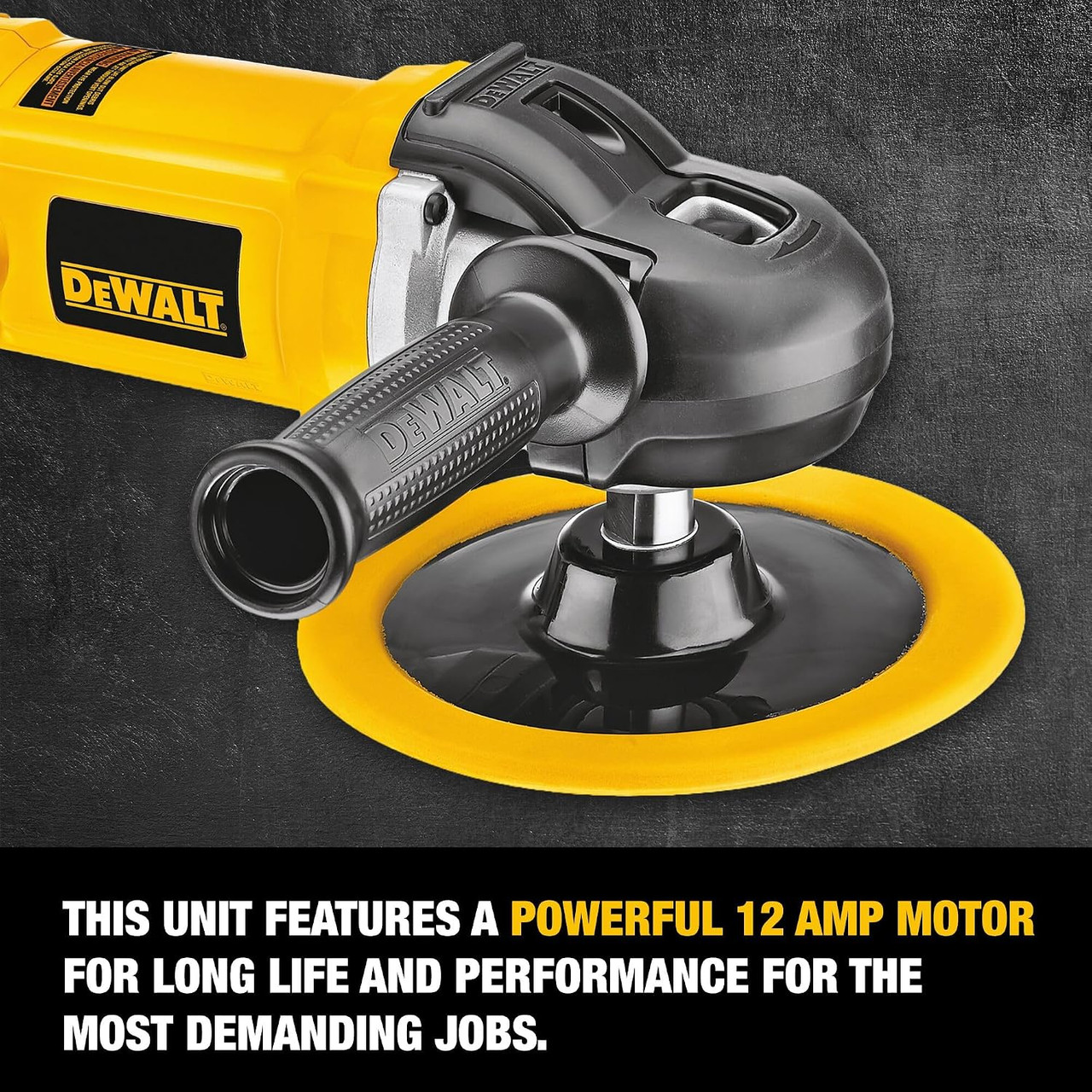 Dewalt 7/9" Variable Speed Electric Polisher with Soft Start DWP849X
