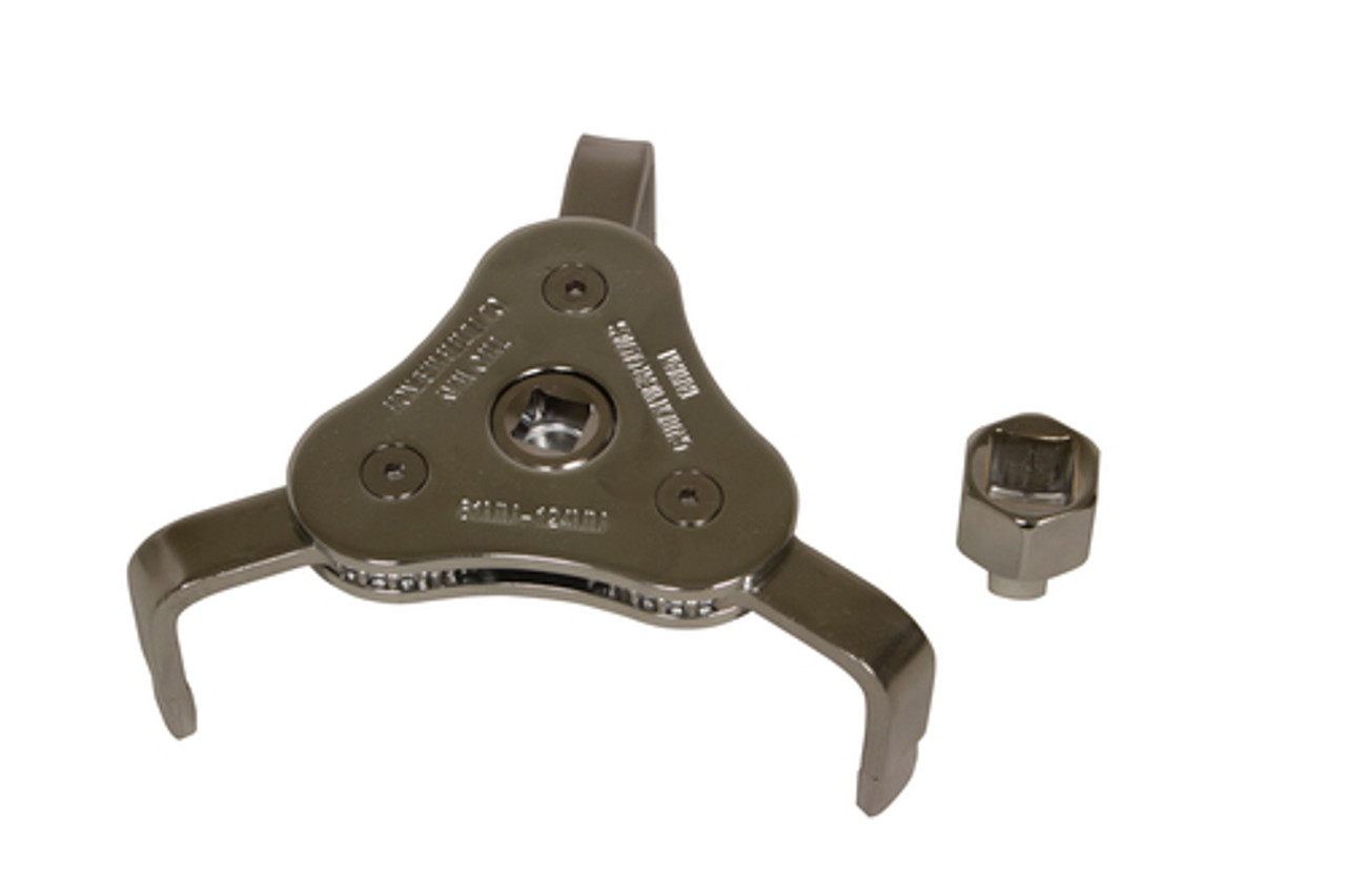 63850 58-110MM 3 JAW FILTER WRENCH WITH ADAPTER