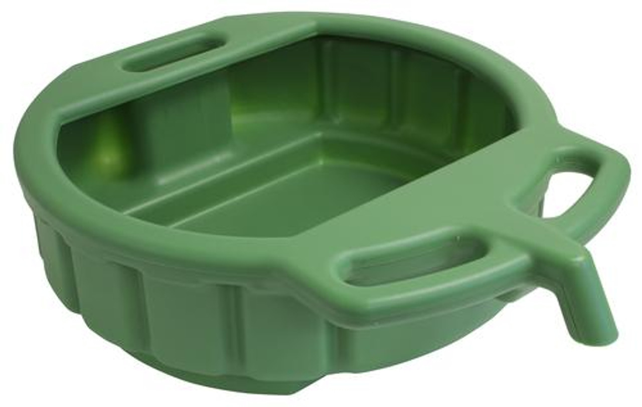 17952 4.5 GALLON OIL DRAIN PAN, GREEN - OBSOLETE AT FACTORY