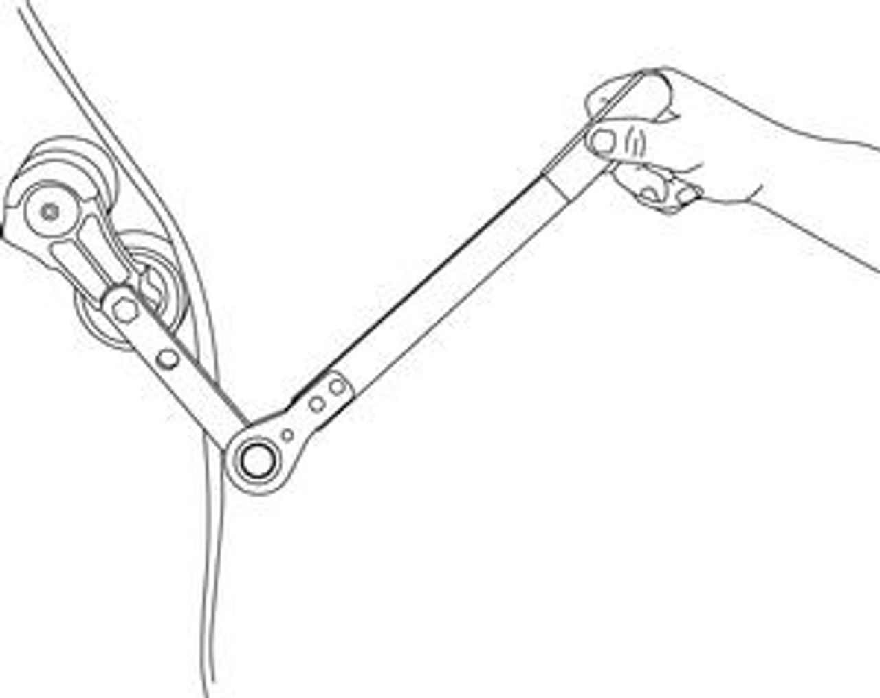 59000 RATCHETING SERPENTINE BELT TOOL