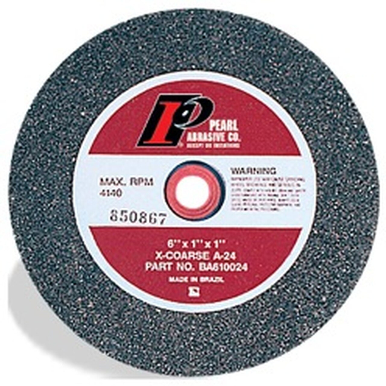 AO Bench Grinding Wheels for Metal, 12" x 2" x 11/4", Type 1 Shape A60
