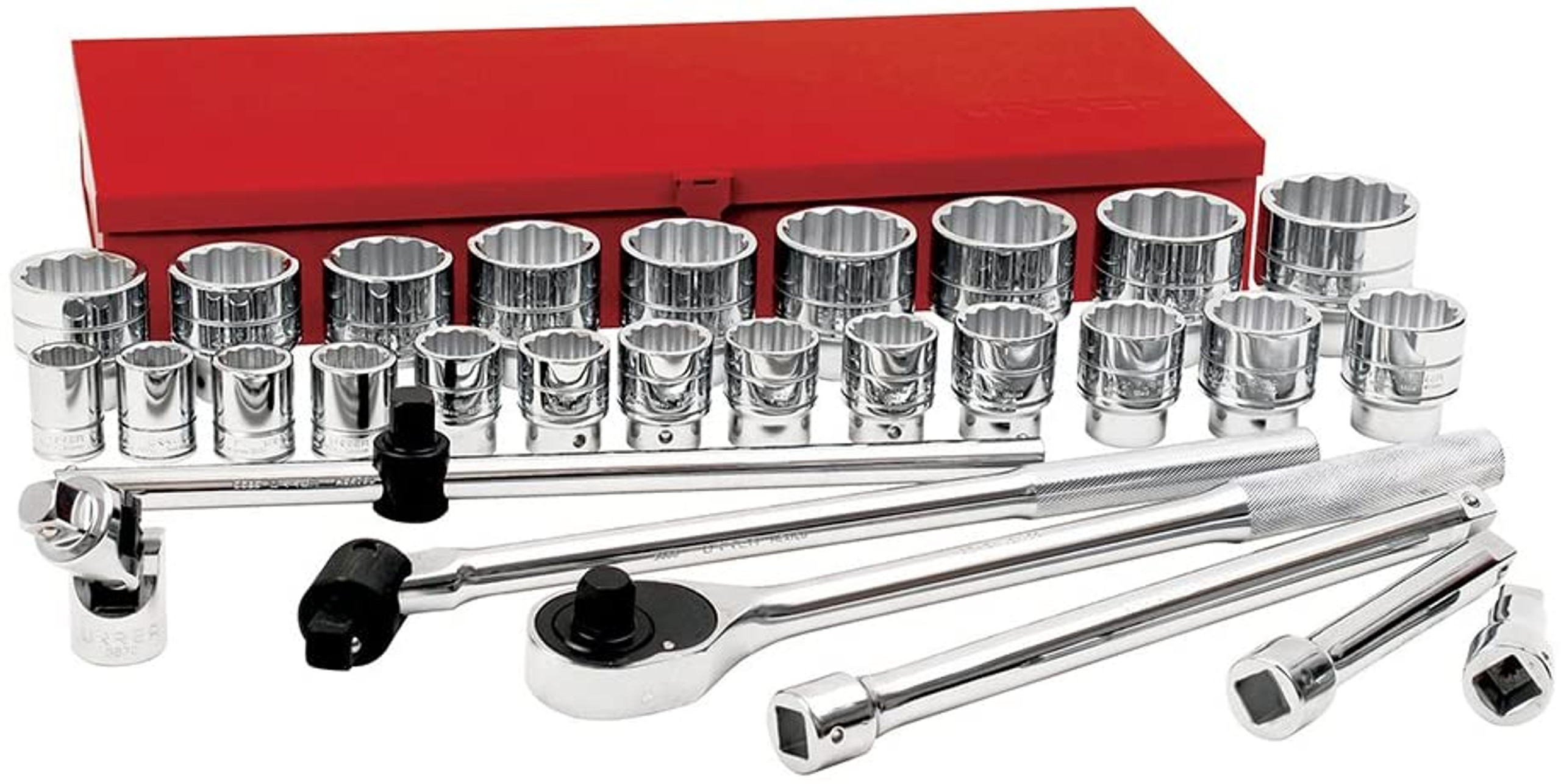 3/4" Drive Socket 30 Pieces Set With Accessories 55104