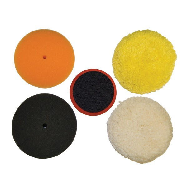 3" Mini Buffing Pad Set 5PC AES76400