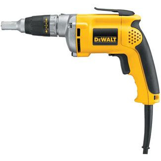 DEWALT DW255R 6.0 Amp VSR Drywall Screwdriver - Certified Refurbished, 0-5300 RPM