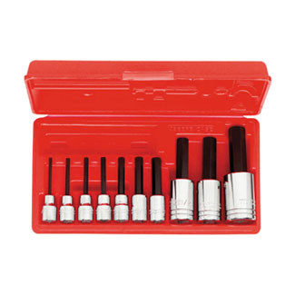 HEX BIT SET 3/8" AND 1/2" DRIVE