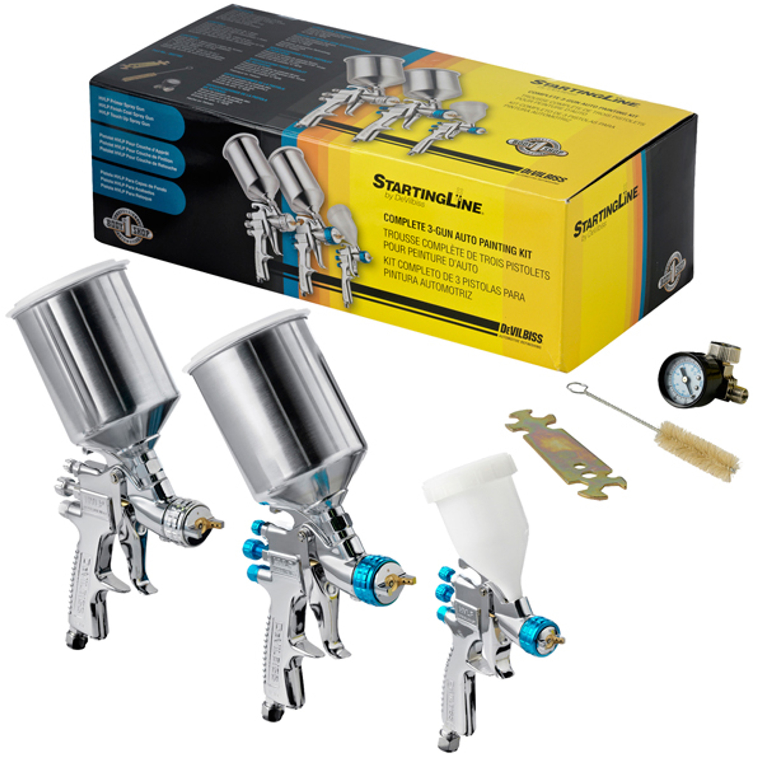 DeVilbiss Complete Spraying System For Automotive Primers, Finish Coats
