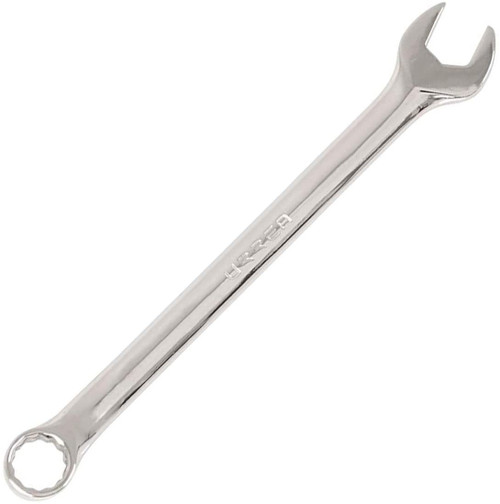 Full polished combination wrench, Size: 17mm, 12 point, Tool Length: 8-15/16"