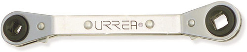 URREA Refrigeration Ratcheting Box-End Wrench 1/4-3/16 x 3/8-5/16,1180