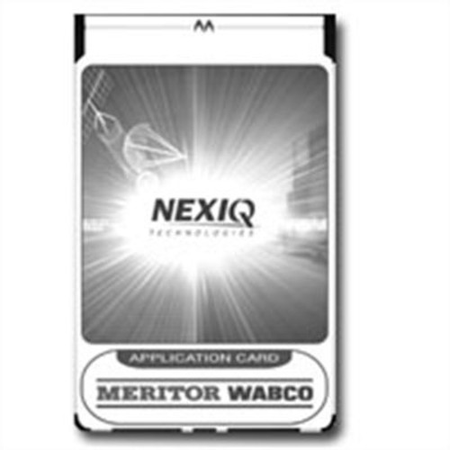 Meritor Wabco ABS Air Brake Application Card for the MPC, Pro-Link, Plus and Pro-Link Graphiq with PLC