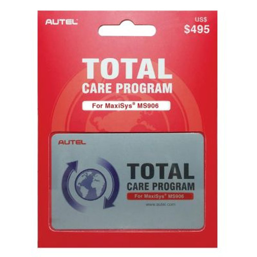MS906 One Year Total Care Program Card