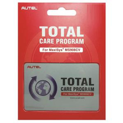 MaxiSYS 908CV One Year Total Care Program Card
