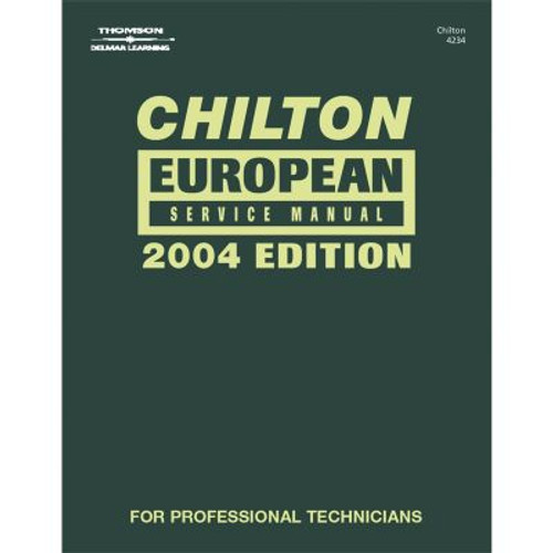 European Service 2000-2004 Manual