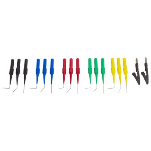 17 Piece Backprobe and Alligator Clip Set