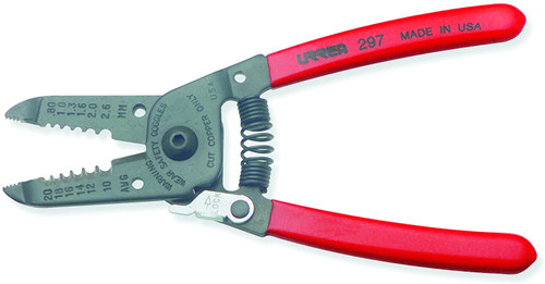 6-3/4 Inch Upfront Stripper/cutter With Lock Wire Stripping Pliers 297