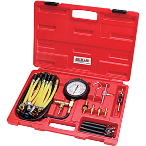 Deluxe Fuel Injection Pressure Tester Kit, 30 Pc. SRRFPT22