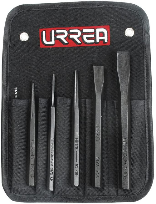 Drift Pins, Punches And Chisels 5 Pieces Set NO.4