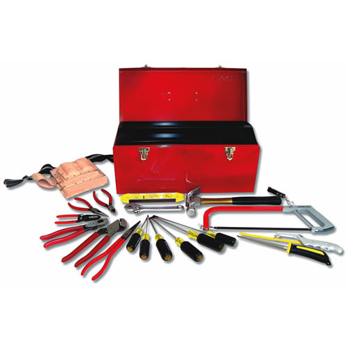 ELECTRICIAN BASIC SET WITH TOOL BOX  23 PC 90732