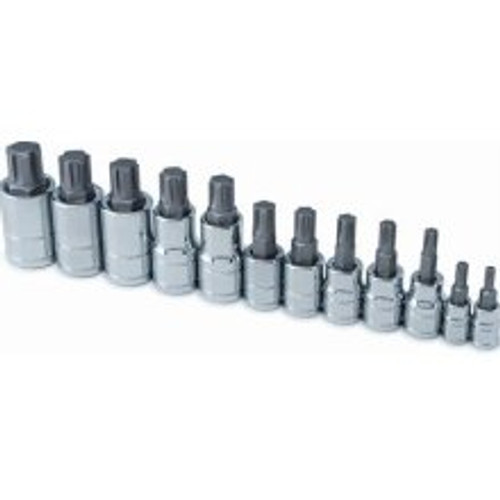 Titan 16149 12 Piece Ribe Bit Socket Set