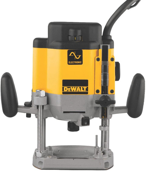 Dewalt DW625 Router, Plunge Base, Variable Speed, 3‑HP