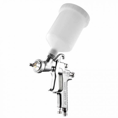 ANEST IWATA 5641 LPH400-LV Classic Plus Series HVLP Gravity Feed Spray Gun with Cup, 1.3 mm Nozzle ANEST IWATA 5641 LPH400-LV Classic Plus Series HVLP Gravity Feed Spray Gun with Cup, 1.3 mm Nozzle
