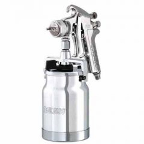 DevilBiss? TEKNA? ProLite 905139 Suction Feed Spray Gun with Cup, 1.6, 1.8 mm Nozzle