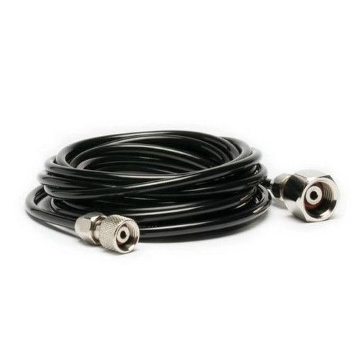 ANEST IWATA 4012 Straight Shot Hose with Fitting, 10 ft L, 1/4 in Compression, 1/8 in ID, Polyurethane, Black ANEST IWATA 4012 Straight Shot Hose with Fitting, 10 ft L, 1/4 in Compression, 1/8 in ID, Polyurethane, Black