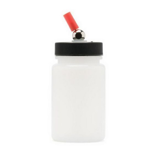 ANEST IWATA 4123 High Strength Jar Bottle with Adapter Cap, 3 oz, Use With: All Airbrush Paint Medium ANEST IWATA 4123 High Strength Jar Bottle with Adapter Cap, 3 oz, Use With: All Airbrush Paint Medium
