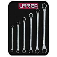 URREA 7 pc 45Ã¸ BOX-END WRENCH SETS #CH214