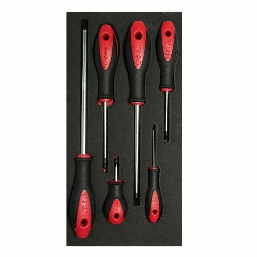 URREA 6 pc BIMATERIAL SCREWDRIVER SETS #CH116