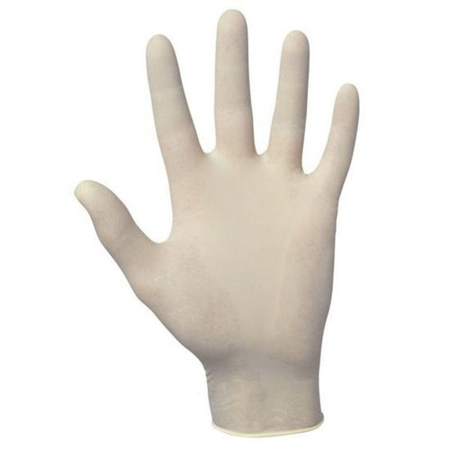 SAS? Value-Touch? 6593 Disposable Gloves, Large, Natural Rubber Latex, White