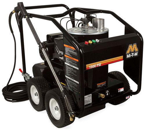 Mi-T-M HSE-1502-0MM11 Hot Water Pressure Washers, HSE Series Electric Direct Drive