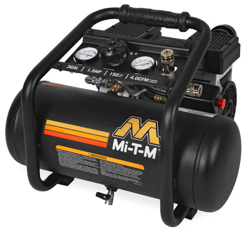 Mi-T-M AM1-HE15-03QM Air Compressors,3-Gallon Single Stage Electric
