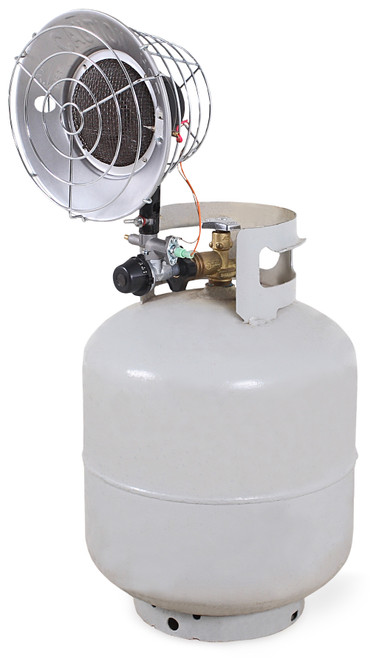 Mi-T-M MH-0015-IM10 Propane Radiant Heaters, Propane Tank-Top Radiant Heater