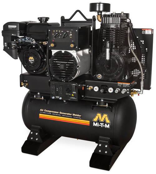 Mi-T-M AGW-SM14-30M  Air Compressor/Generator/Welder Combinations ,Two Stage Gasoline 30-Gallon