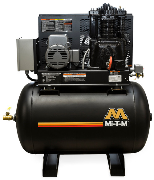 Mi-T-M ACS-23105-80H Electric Air Compressors ,80-Gallon Two Stage Electric Simplex