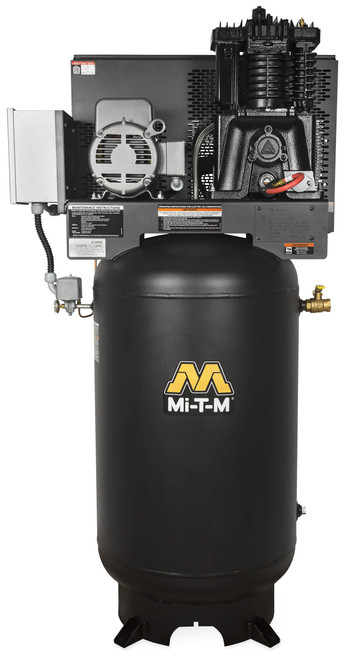 Mi-T-M ACS-23105-80V Electric Air Compressors ,80-Gallon Two Stage Electric Simplex