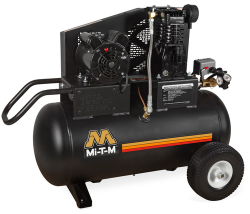 Mi-T-M AM1-PE15-20M Electric Air Compressors ,20-Gallon Single Stage Electric