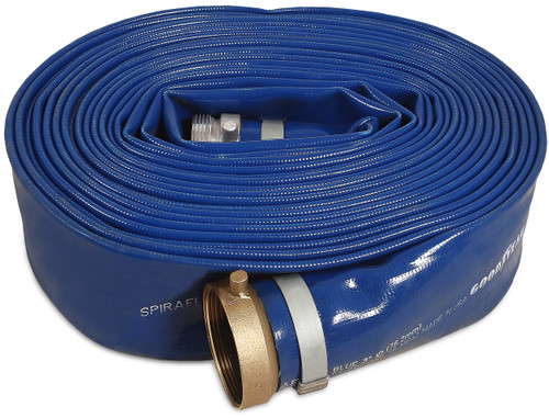 Mi-T-M 15-0357 Trash Pumps, Soft Discharge Hose 4-Inch