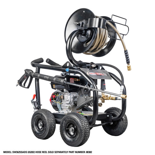SIMPSON SuperPro Roll-Cage SW3625SADS Gas Pressure Washer 3600 PSI at 2.5 GPM