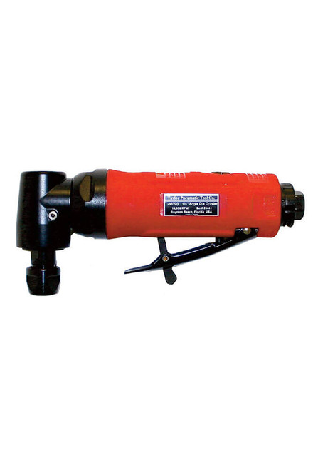 Astro Pneumatic Tool T20AH 1/4 90° Angle Die Grinder with Safety Lever -  Front Exhaust - 20,000rpm 