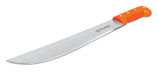 Truper 24" Orange Handle Straight Blade Machete #15888- 2 Pack