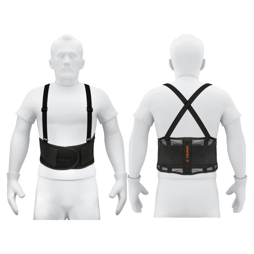 Truper XL, Ventilated, Support Belt W/suspenders #11967